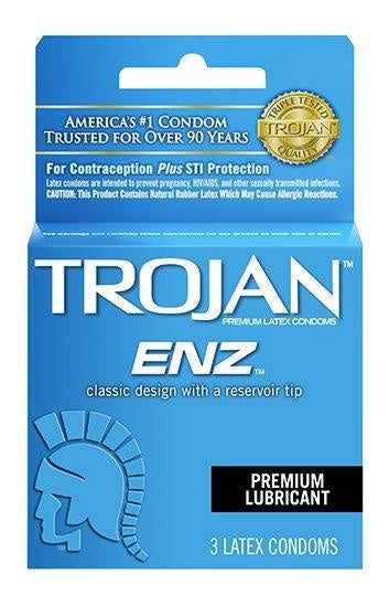 Trojan ENZ Premium Lubricant Condom 6pk