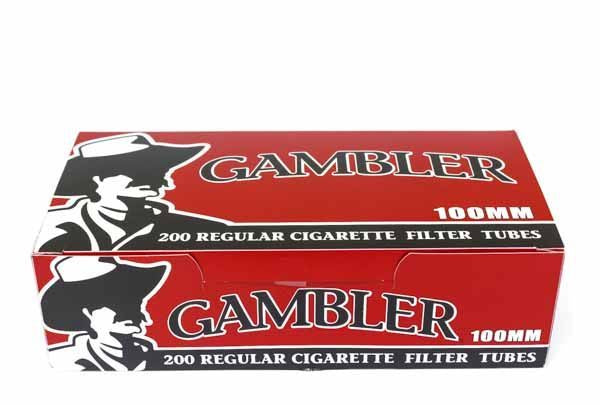 Gambler Regular 100mm Filter Cigarette Tubes - 5pk