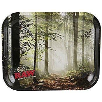 RAW Smokey Forest Large Rolling Tray