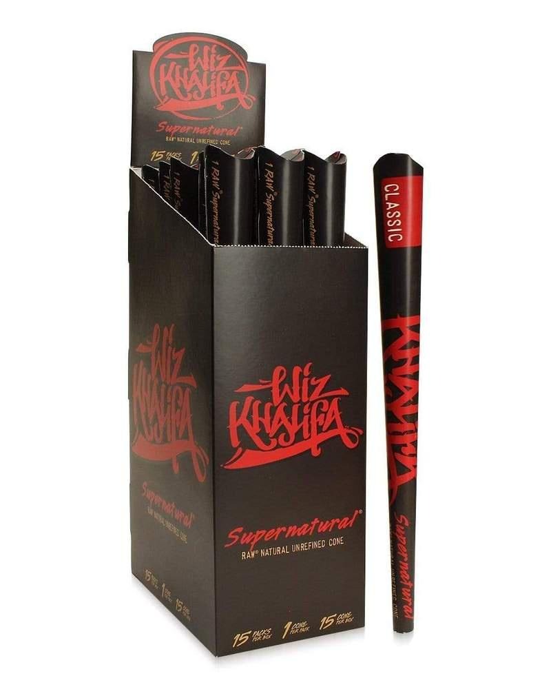 Wiz Khalifa Supernatural Cones by RAW - 15 Pack