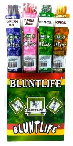 Blunt Life Jumbo 19" Incense Sticks - 24ct Display (MSRP: 3/$1.00)
