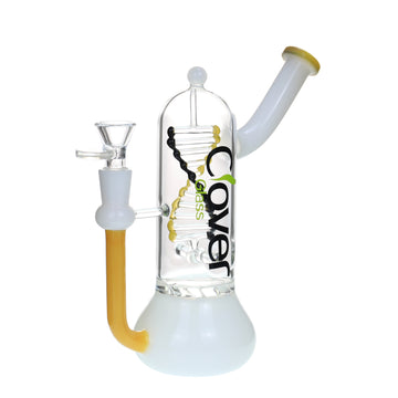 8" CLOVER Inside Rotating Helix Water Pipe (WPE-367)