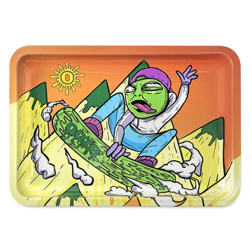 Ooze Metal Rolling Tray - Slime Carver