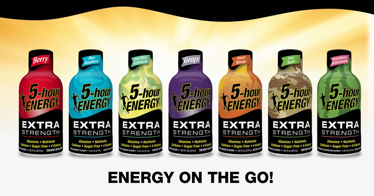 5 Hour Energy Extra Strength Shots - 12ct Display