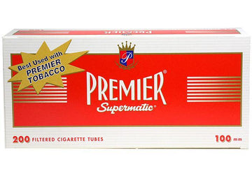 Premier Regular 100mm Filter Cigarette Tubes - 5pk