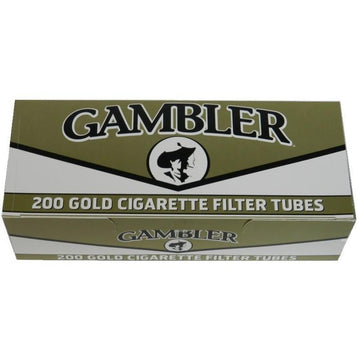 Gambler Gold King Size Filter Cigarette Tubes - 5pk