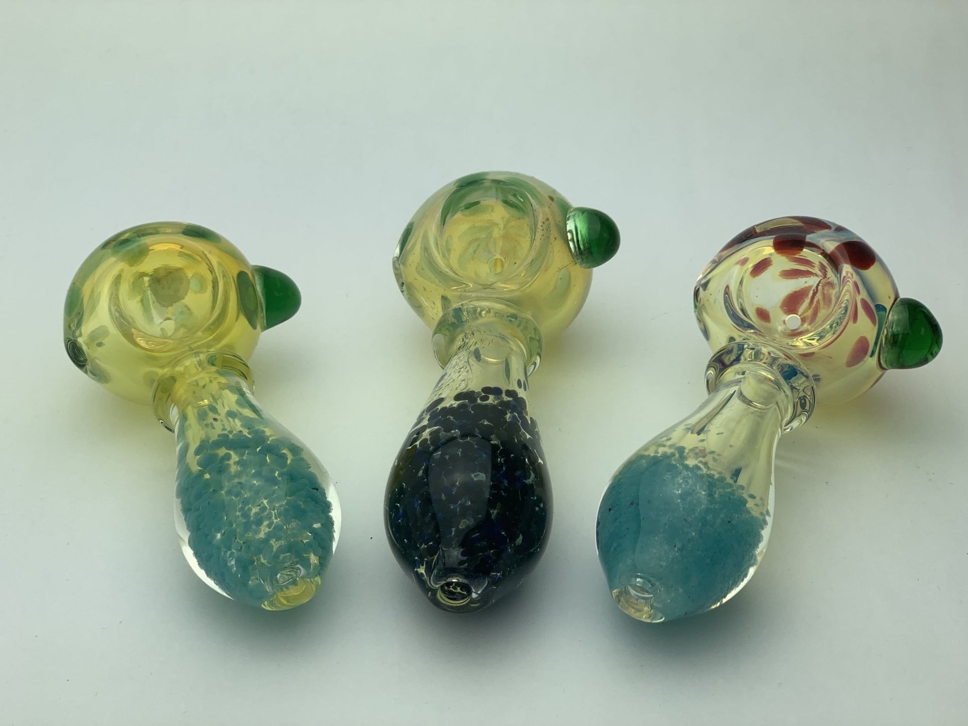 4" Frit Silver Fumed Spoon - Skokie Cash & Carry