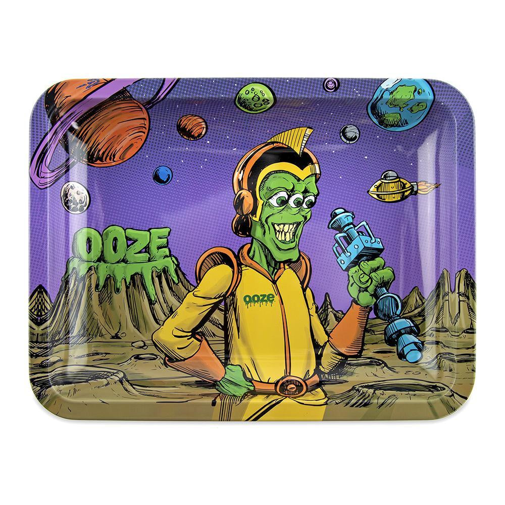 Ooze Metal Rolling Tray - Invasion