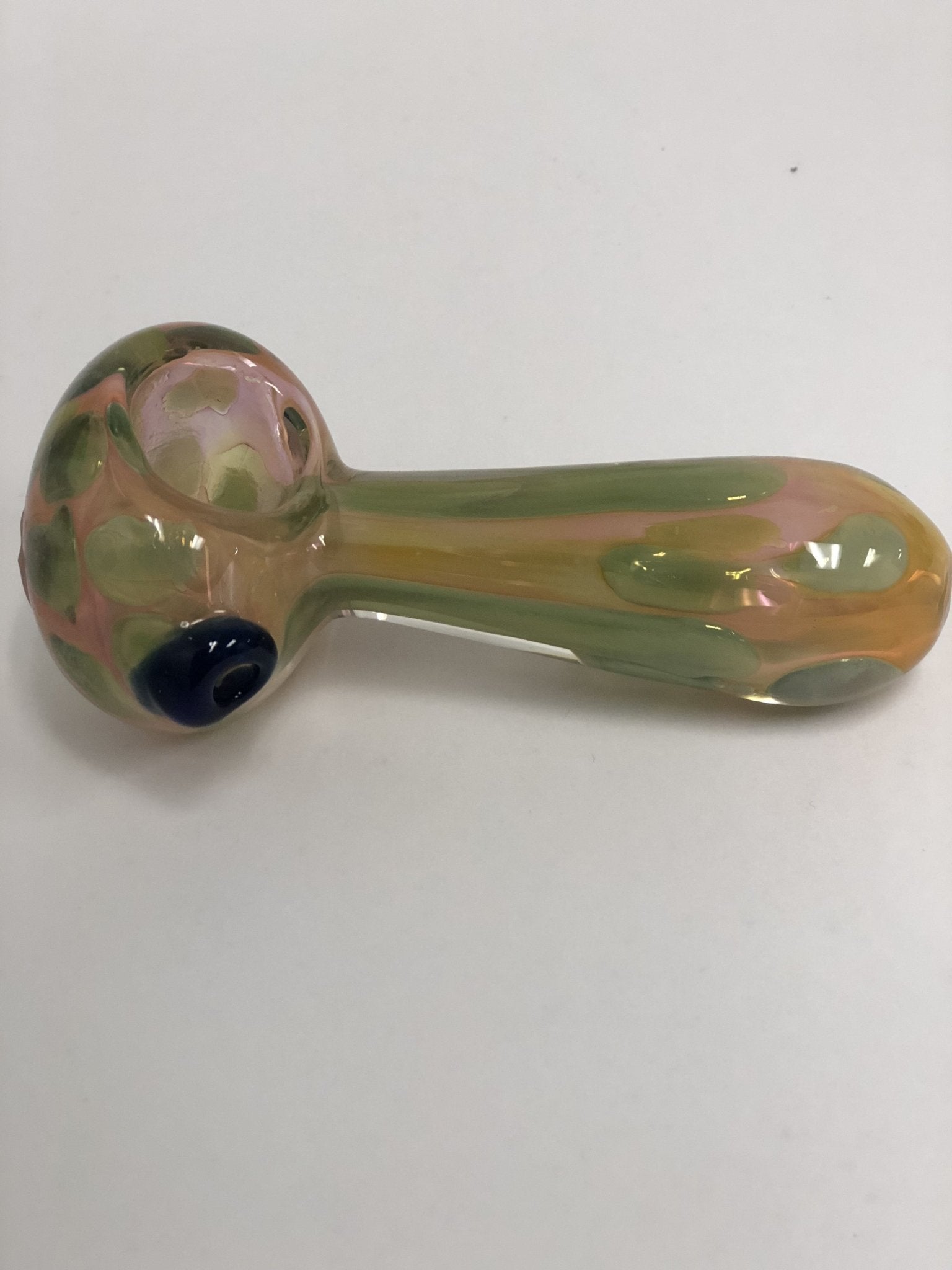 4.5" Green & Pink Fumed - Skokie Cash & Carry