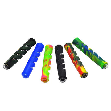 3" Silicone and Glass Hybrid Straight Chillum (MSRP: $4.99)