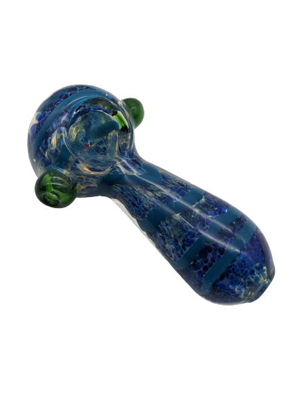 4" Frit Inside With Swirls Heavy Hand Pipe