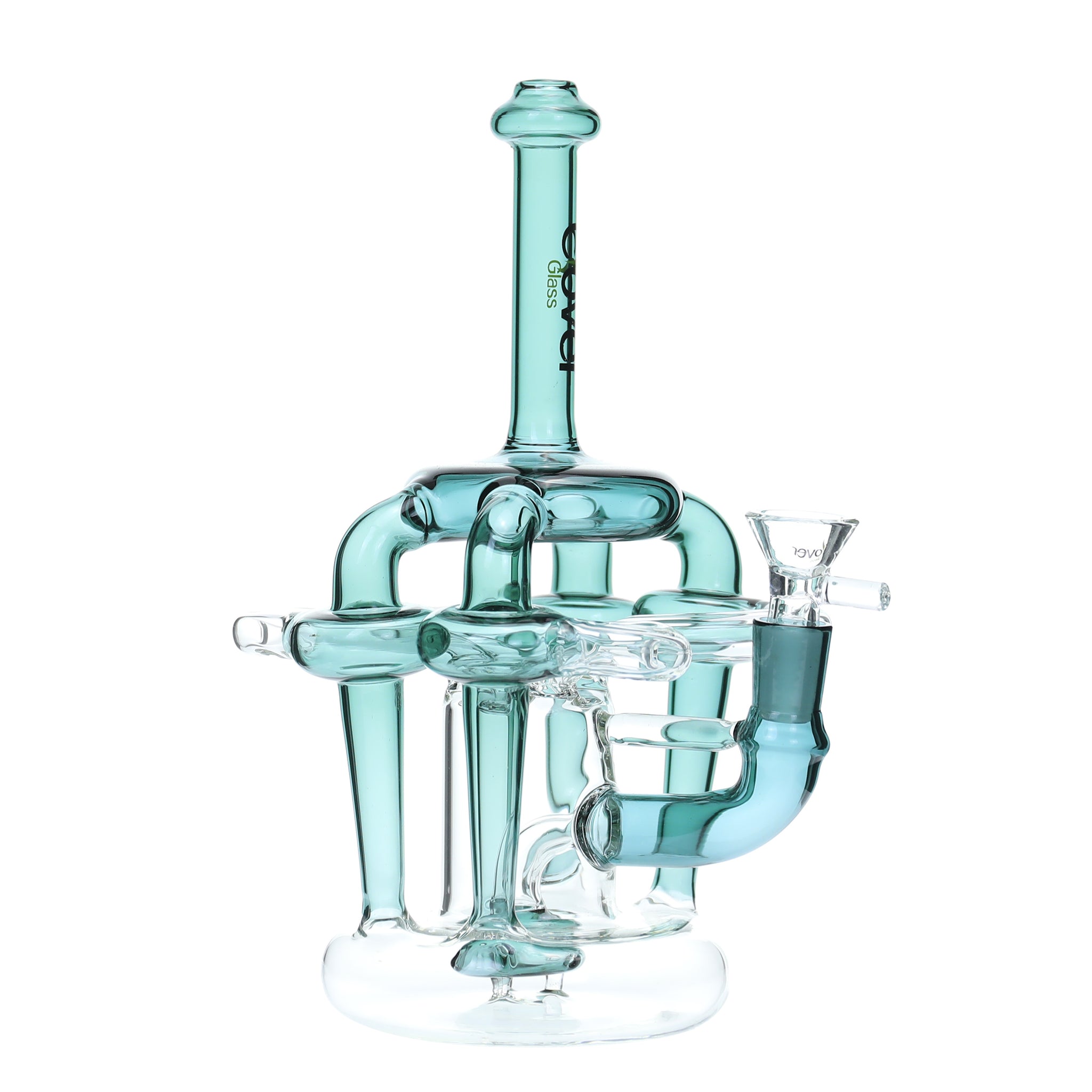 10" CLOVER Quad Recycler Water Pipe (WPE-261)