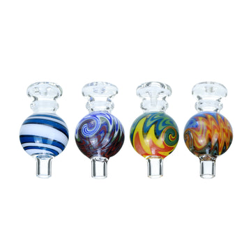 Mixed Wig Wag Colored Bubble Carb Cap (WPH-202) (MSRP: $14.99)