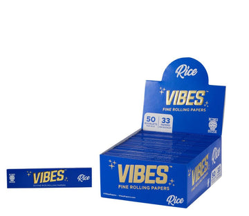 Vibes Rice Rolling Papers - 50ct