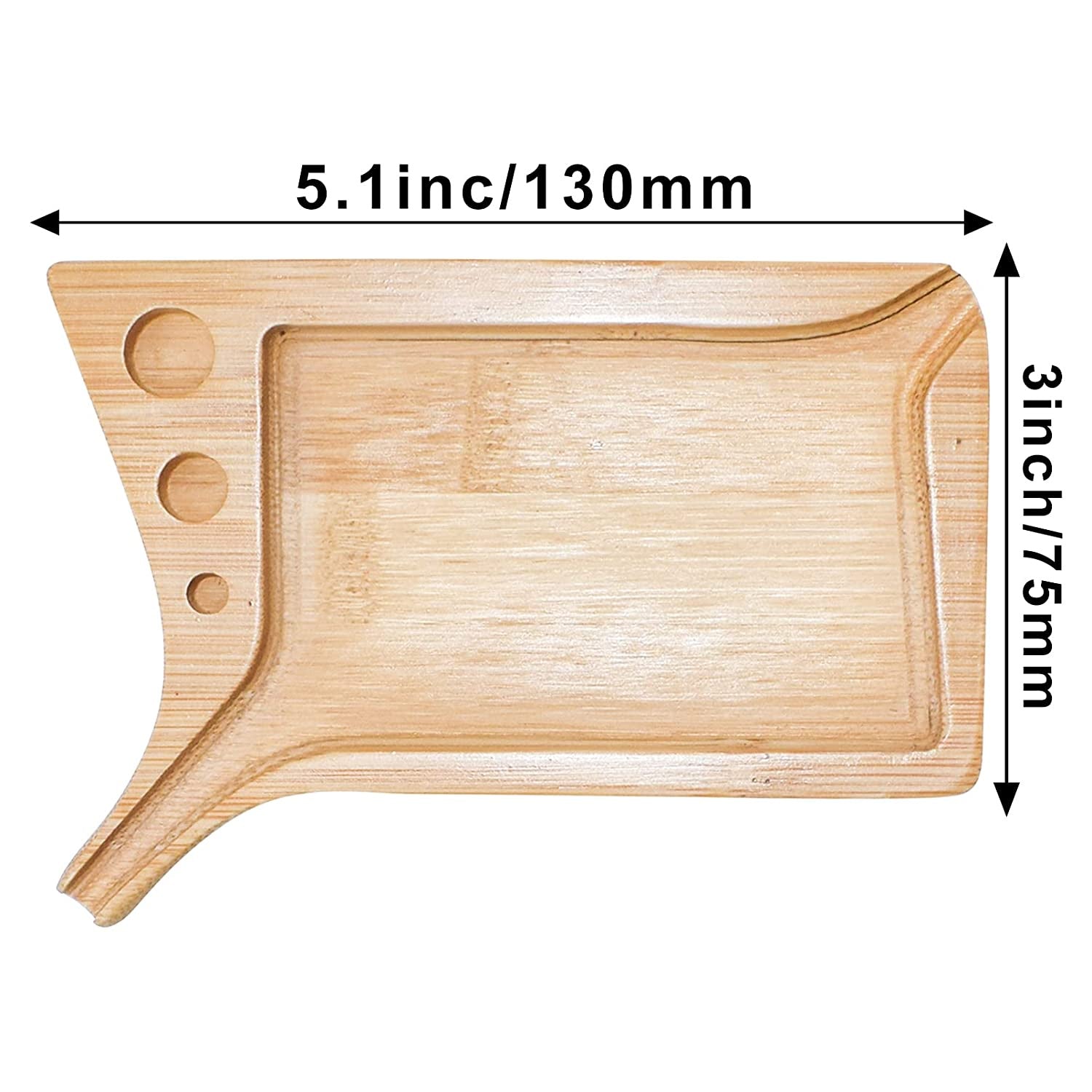 Mini Bamboo Cone Loader Rolling Tray (MSRP: $9.99)