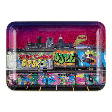 Ooze Metal Rolling Tray - Tag