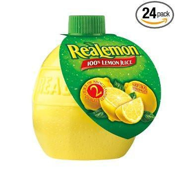 Real Lemon 24ct Juice Bottles