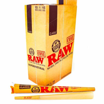 RAW Supernatural Cone 15ct Display (MSPR: $3.99)