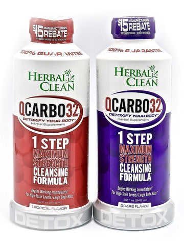 Herbal Clean QCarbo 32oz Detox