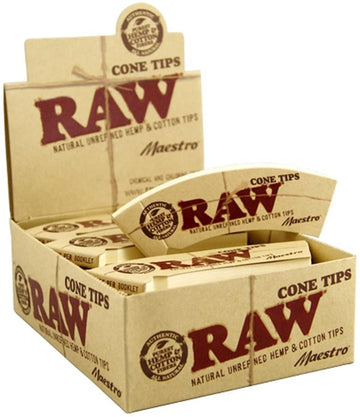 Raw Cone Maestro Tips 32pk - 24ct Display