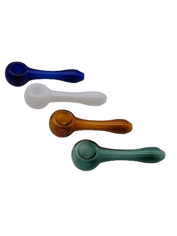 4" Colored Glass Hand Pipe