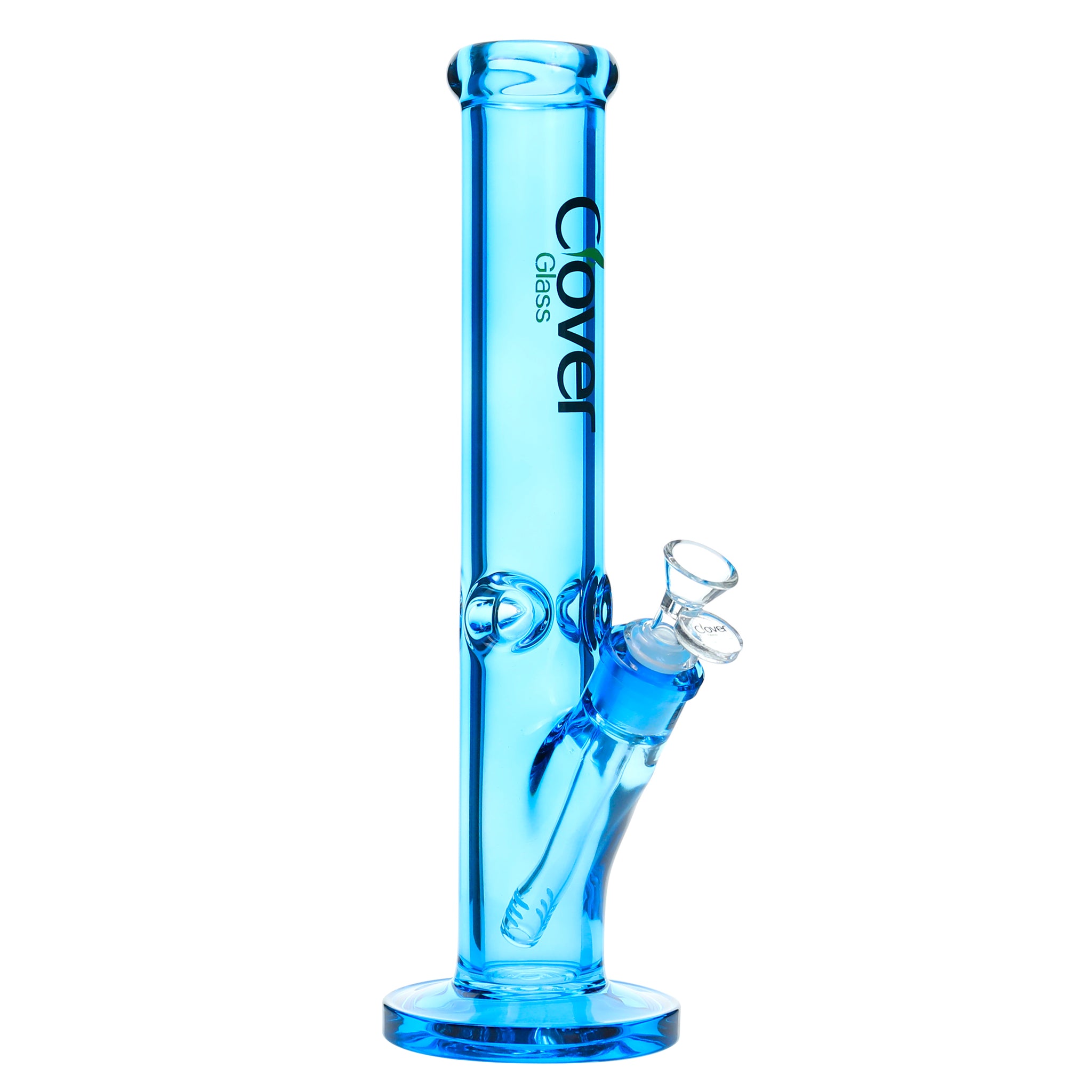 14" CLOVER Colored Straight Shooter Water Pipe (WPB-38)