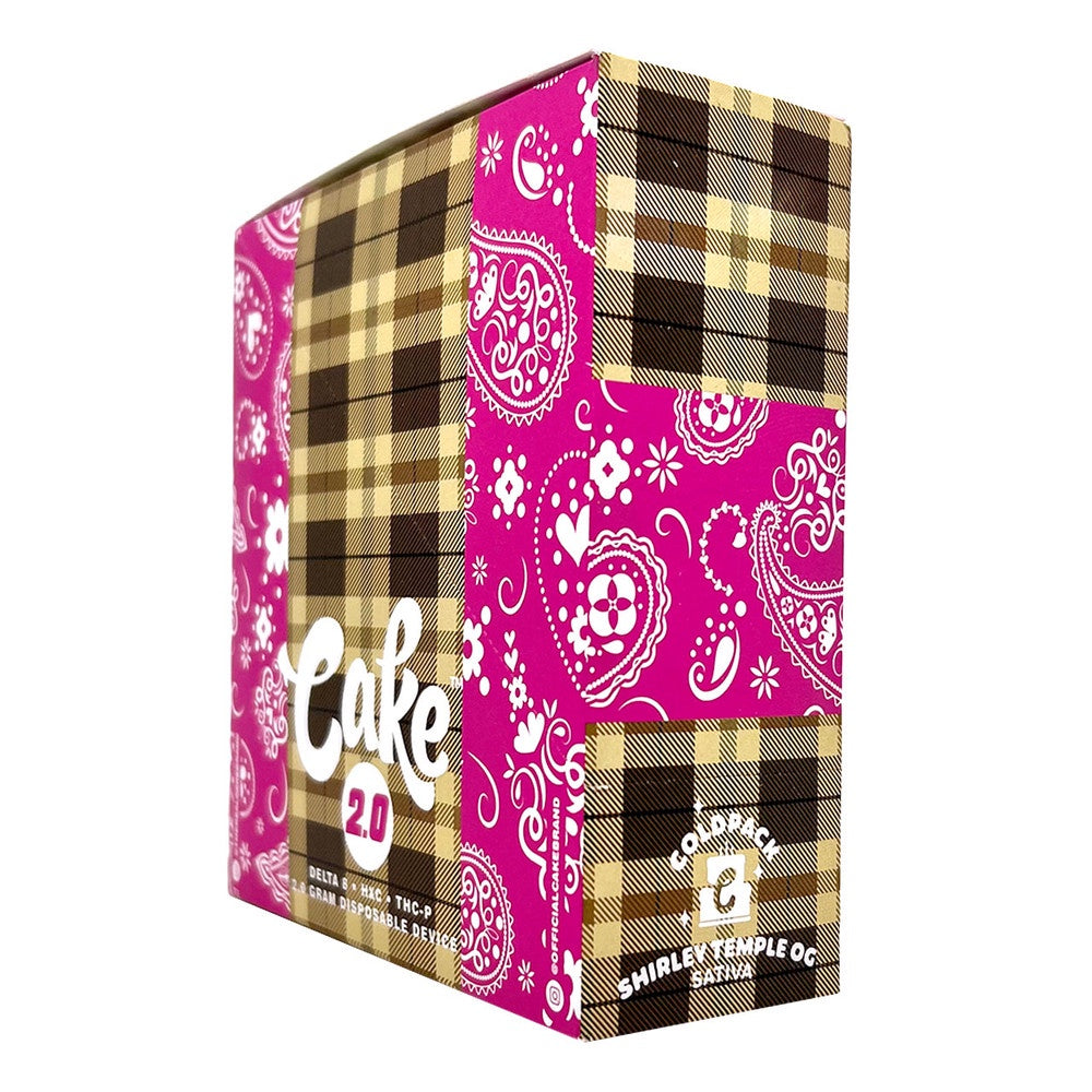 Cake Delta 8|HXC|THC-P Cold Pack Blend 2g Disposables - 5ct Display