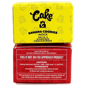 Cake 1g Delta 8 Diamonds Concentrate - 5ct Display (MSRP: $49.99)