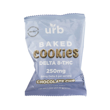 URB D8 Baked Cookies 250mg - 12ct Display