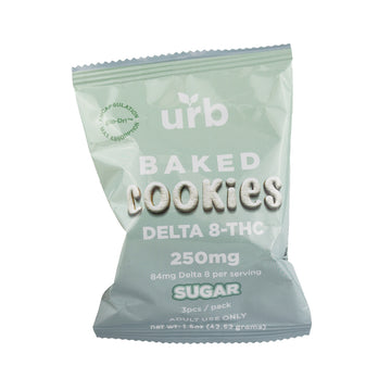 URB D8 Baked Cookies 250mg - 12ct Display