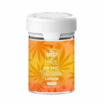 URB Delta 9 250mg Gummies Jar (MSRP: $24.99)