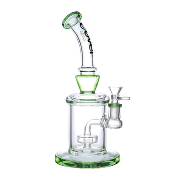 10" CLOVER Cone Middle Bottom Cake Perc Water Pipe (WPD-227)