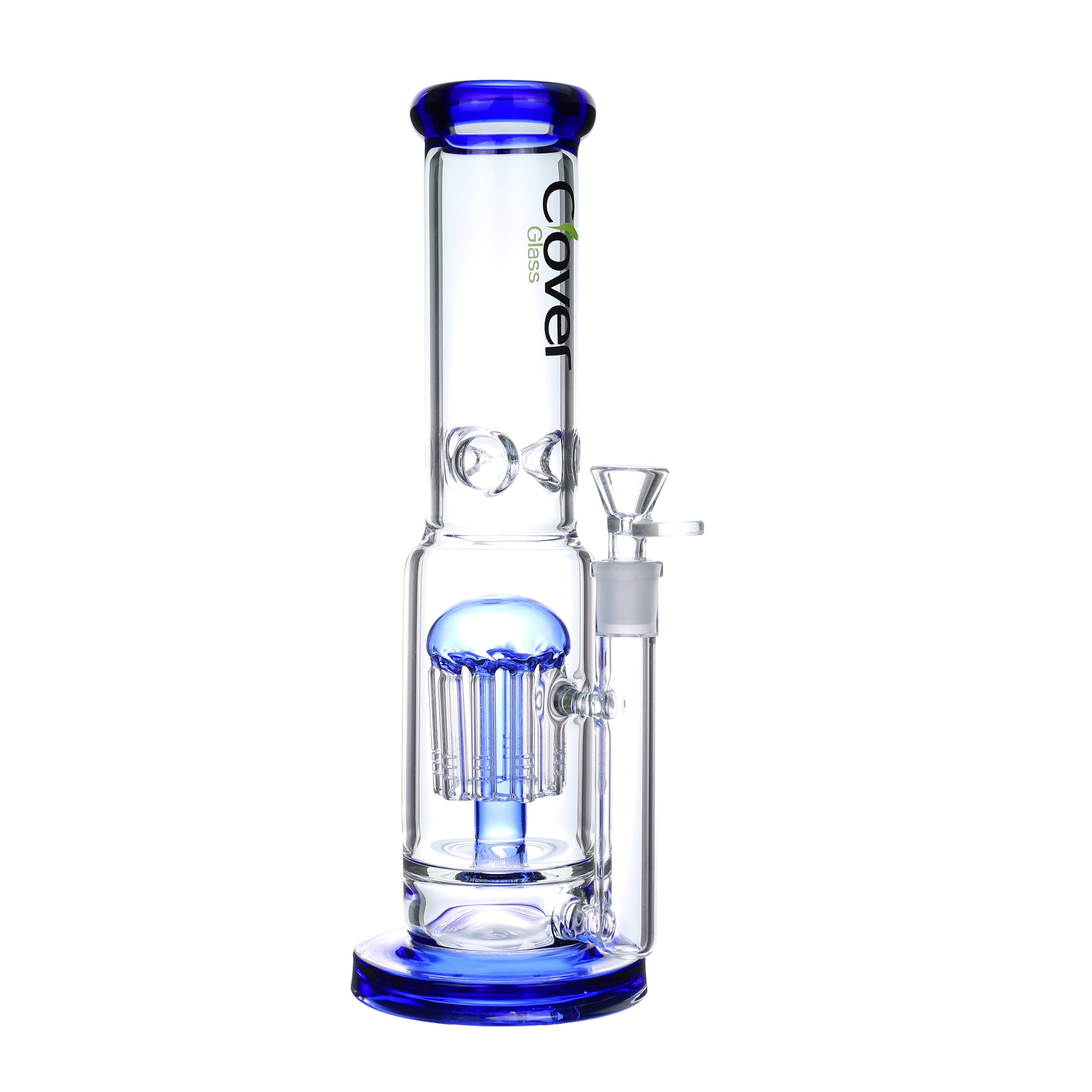 11" CLOVER Wide Body Middle Tree Perc Water Pipe (WPC-232)