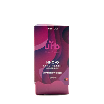 URB Live Resin HHC-O 1ml 1200mg Cartridges - 6ct Display