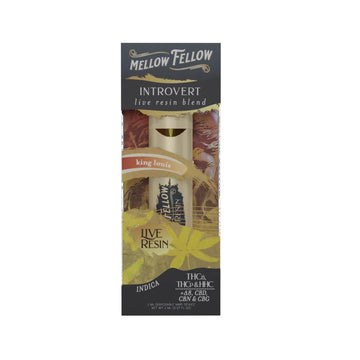 Mellow Fellow INTROVERT Live Resin Blend 2g Disposables - 6ct Display