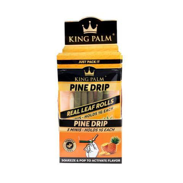 King Palm Pine Drip - 5pk Mini Rolls - 15ct Display