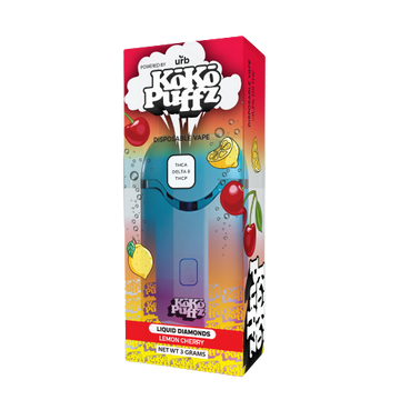 URB Koko Puffz Liquid Diamonds 3g Disposables - 6ct Display