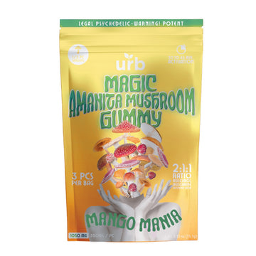 URB Magic Amanita Mushroom Gummies - 30ct Display