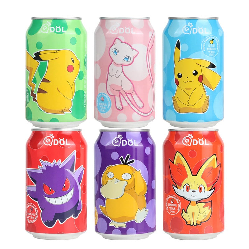 Qdol Sparkling Water 11.2oz (330ml) Cans