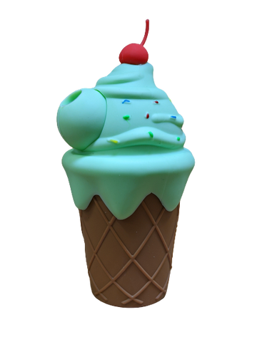 6" Silicone Ice Cream Cone Water Pipe (MSPR: $14.99)