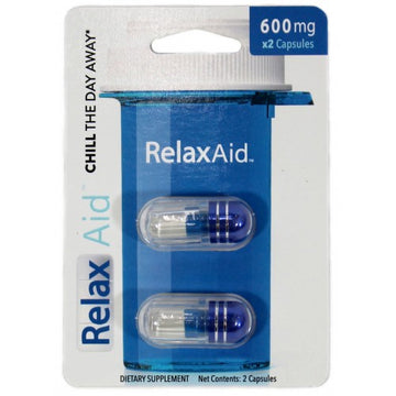 RelaxAid Dietary Supplement 600mg 2ct/6PK
