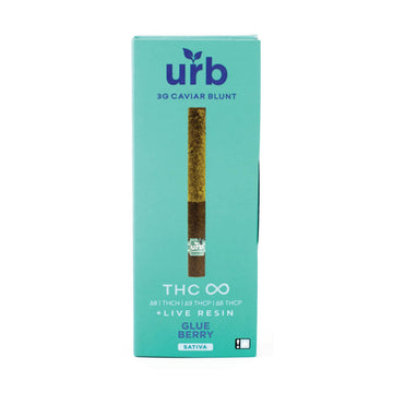 URB THC Infinity Live Resin 3g Caviar Blunts - 6ct