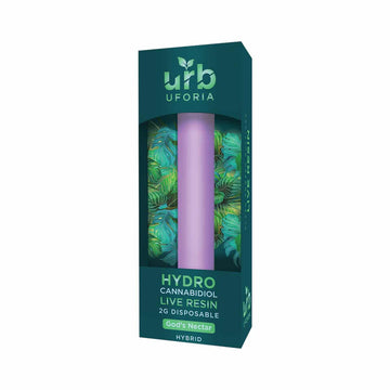 URB Hydro CBD Uforia Live Resin 2g Disposables - 6ct (MSRP:$34.99)