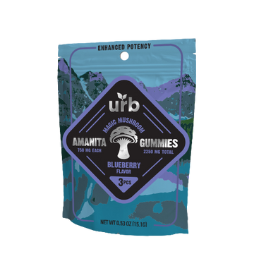 URB Amanita Magic Mushroom Gummies 2250mg 3pk