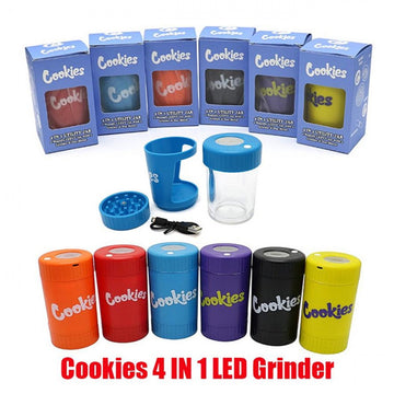 Cookies Printed 4-in-1 Utility Jar