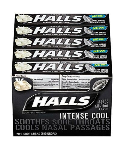 Halls Intense Cool 20ct