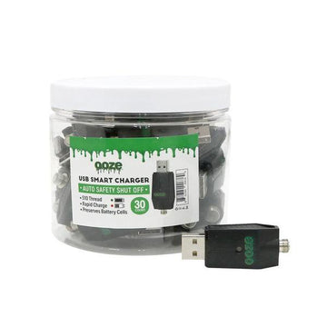 Ooze USB Smart Chargers - 30ct Jar
