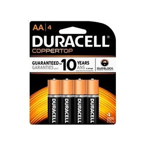 Duracell CopperTop AA 4pk Blister - 14ct
