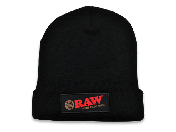 RAW Black Beanie (MSRP: $14.99)