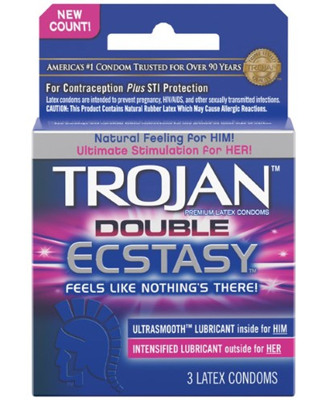 Trojan Double Ecstasy 6ct